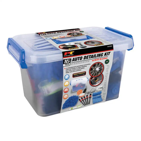 16PC POWER BRUSH DETAILING KIT