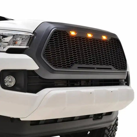 16-17 TOYO TACOMA BLK ABS LED RPTR