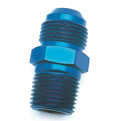 SPEEDFX 560696BK -6AN X1/2NPTF BLK ST FL TO PIPE ADP