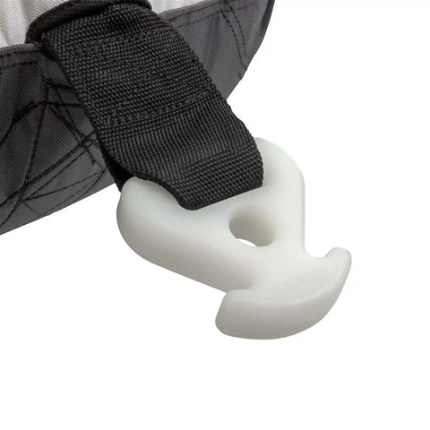 Airhead AHTC-854 Towable Tube 1 To 4 Riders Gray/ Blue Nylon
