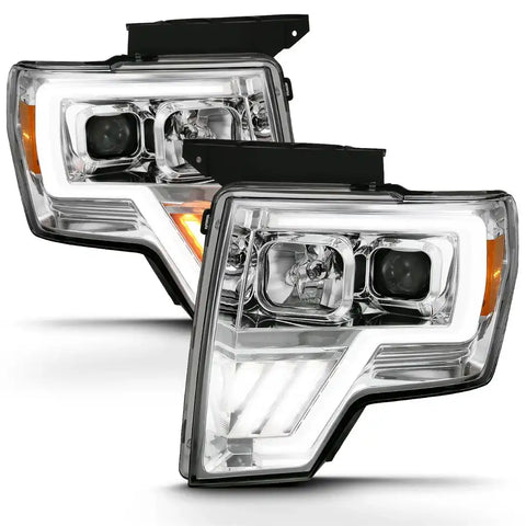 ANZO USA 111470 Headlight Assembly G4 Series Halogen Bulb Projector Beam With Swit