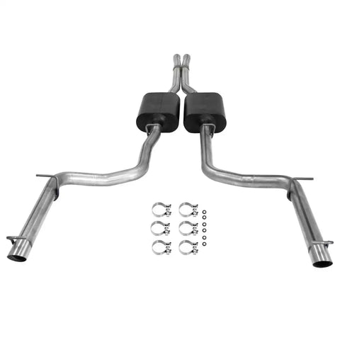 Flowmaster 817508 Exhaust System Kit American Thunder  Cat Back System Stainless S