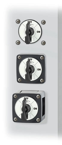 BLUE SEA 6004200-BSS SWITCH BATTERY M ON/OFF LOCKING BLA