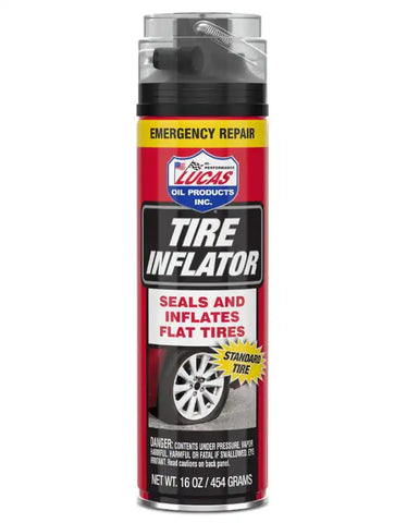 LUCAS OIL 11180 NON-FLAMMABLE TIRE INFLATOR W/ HOSE
