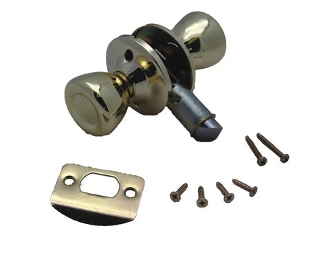AP Products 013-203 Entry Door Latch Dead Bolt Type Brass Includes Mounting Screw