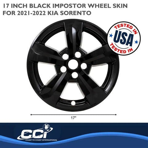 Coast To IMP475BLK Wheel Skin