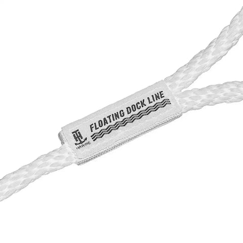 T-H MARINE BE-CO-52925-DP DOCK LINE 3/8' X 15' SOLID BRAID WH