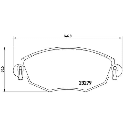 DISC BRAKE PAD SET