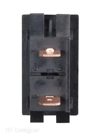 BLACK W/RED INDICATOR LIG