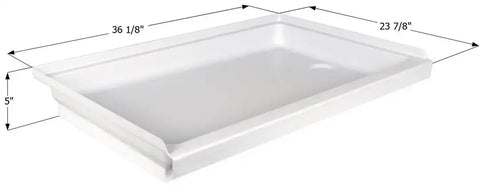 ICON 15241 SHOWER PAN SP2436RH-PW RH DRAIN