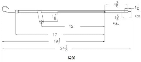 DIPSTICK W/TUBE-BB CHEV