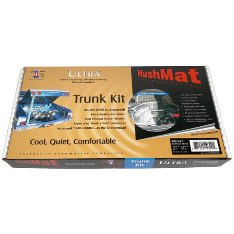 HUSHMAT 10300 TRUNK KT SOUND DEADENING MATERIAL (