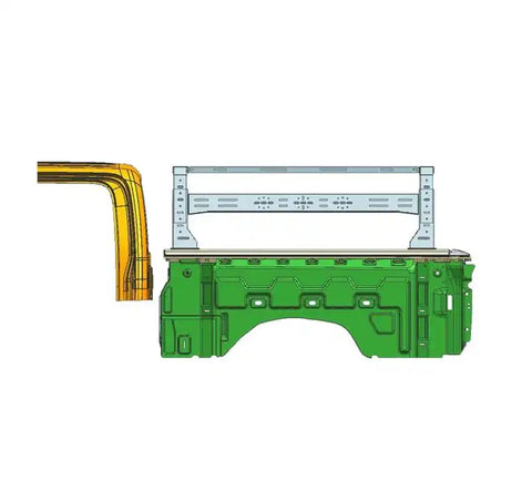Black Horse Off Road TR11B J Overland Bed Sandy Black