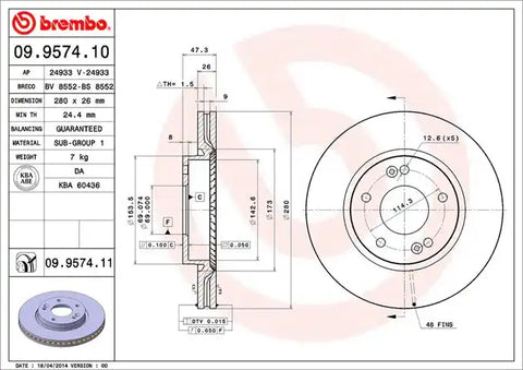 DISC BRAKE ROTOR