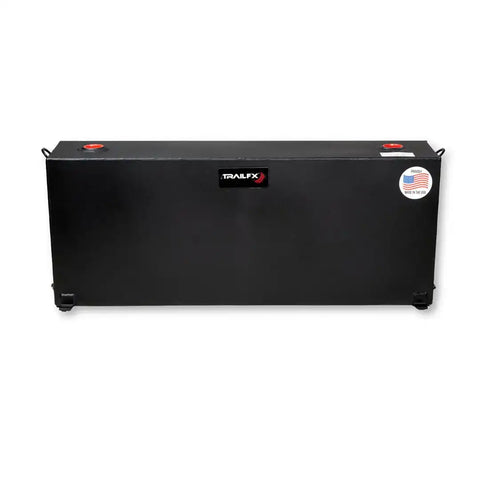 37 GAL MATTE BLK STEEL RECT TANK