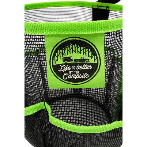 Camco 51997 Toiletries Bag Life Is Better At The Campsite  Collapsible Shower Cadd