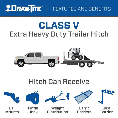 DRAW TITE 41553 HITCH CLASS IV GM & CHEVY 1500