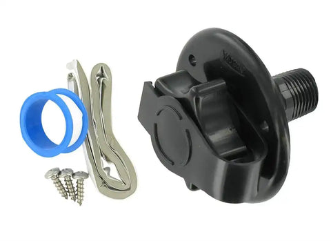PLASTIC INLET BLACK CD