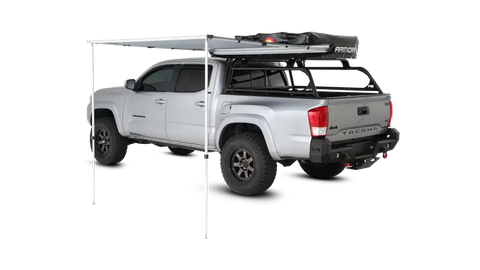 Body Armor 20020 Awning Roof Basket/ Bed Rack Mount Retractable 79 Inch Width x 79