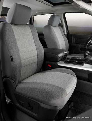 FIA OE37-71 GRAY OE FRONT BUCKET SEAT COVER FORD BRO