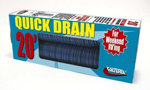QUICK DRAIN HOSE 20' BLUE