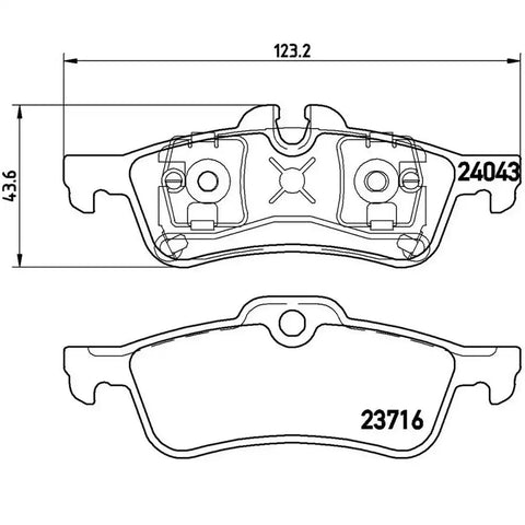 DISC BRAKE PAD SET