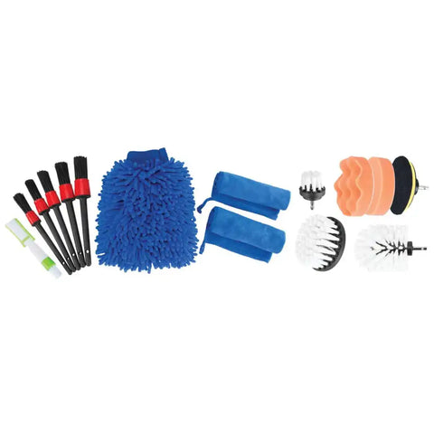 16PC POWER BRUSH DETAILING KIT