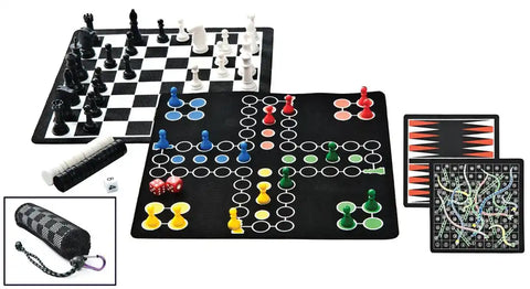 G.S.I.SPORTS 99960 GAMES-BACKPACK 5 IN 1 MAGNETIC SET