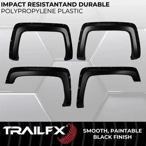 TRAILFX TFC3002S POCKET STYLE FLARE SMOOTH SET OF 4