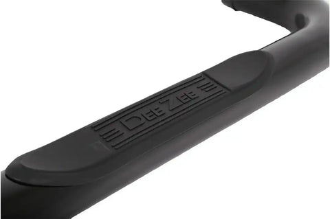 Dee Zee DZ372521 Nerf Bar With Step Pads 3 Inch Round Bent Powder Coated Black S