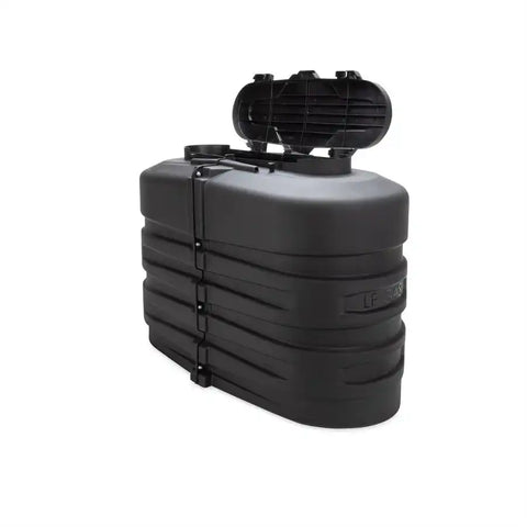 Camco 50502 Propane Tank Cover For Dual 20 Pound Tanks While Mounted Protection Fro