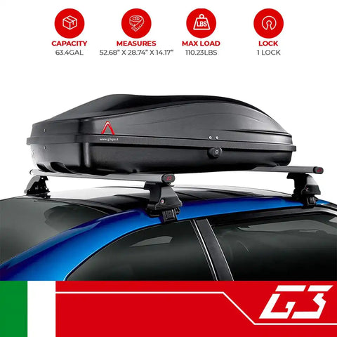 G3 S.p.A. 22.400 Cargo Carrier Spark 320 Box Style 110.23 Pound Max Load