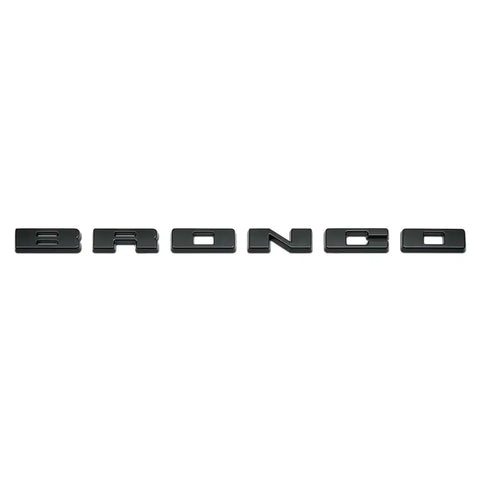 FORD M-1447-BLMB 2021+ BRONCO GRILLE LETTERING OVERL
