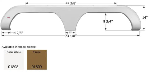 ICON 01809 TRAVEL S FENDER FS1808TP