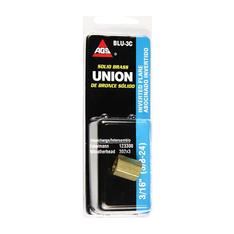 3/16' X 3/16' STD UNION