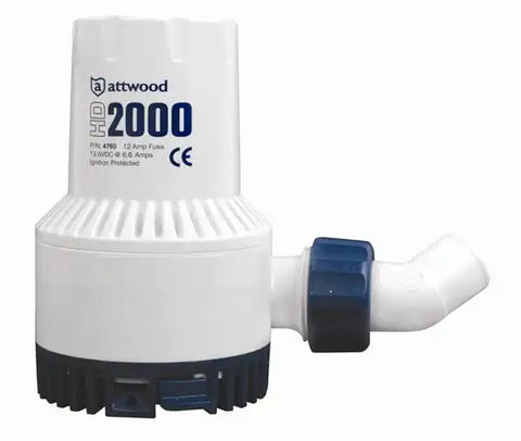 ATTWOOD MARI 4760-4 PUMP-HD 2000 12V