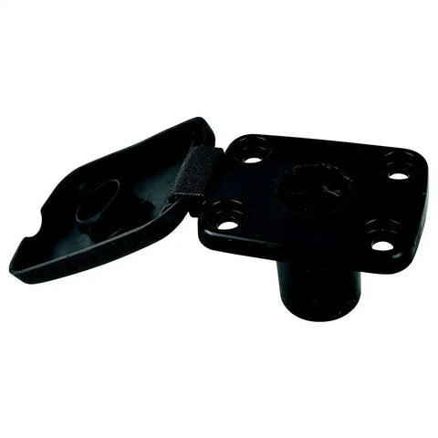 ATTWOOD MARI 5022-7 FLUSH MOUNT W/COVER BLK