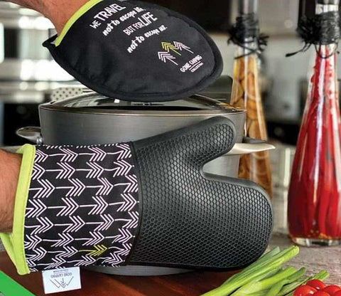 TRAIL SPHERE GCOM02 OVEN MITT AND POT HOLDER