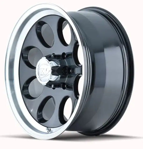 WHEEL GROUP 171-6183B 171 (171) BLK/MACHINED LIP 16X10 61