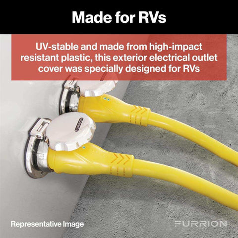 FURRION LLC F12VRSB-AM 12V DC SOCKET + DUAL USB CHARGER SO