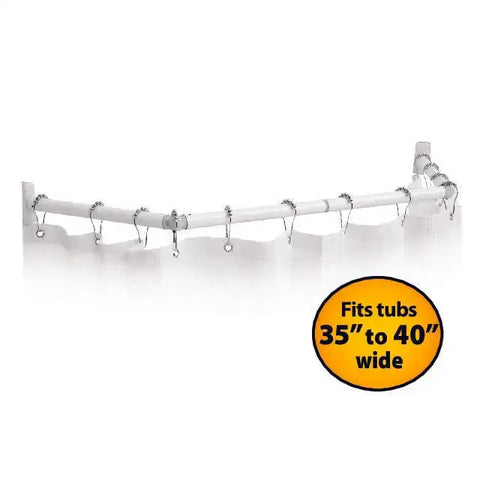 EXTEND A SHOWER ROD