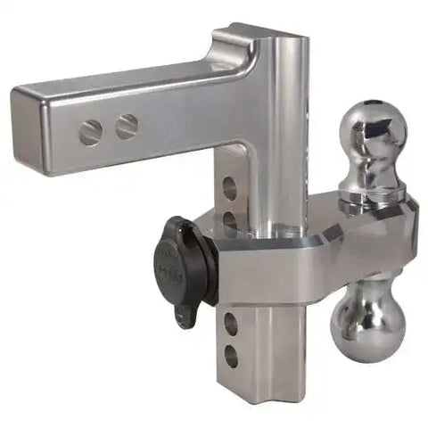 ADJ REC HITCH ALUM 8IN