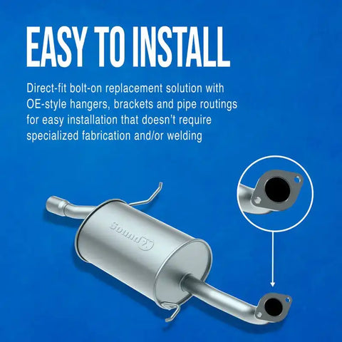 WALKER EXHST 18951 MUFFLER-SOUND FX-DOMESTIC