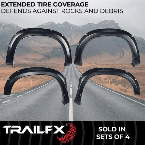 TRAILFX TFC3005S POCKET STYLE FLARE SMOOTH SET OF 4