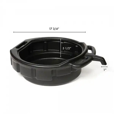 4GALLN OIL DRAIN PAN W/1'