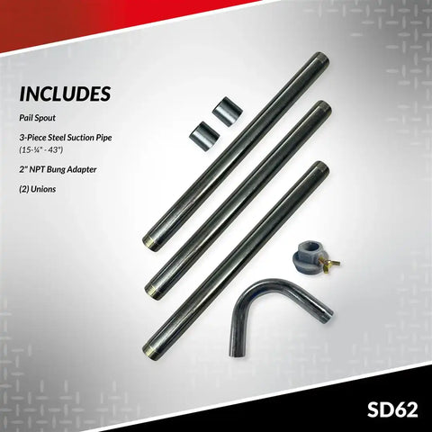 ROT HD PUMP SUCT PIPE SPT
