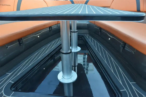 LUMITEC 101050 LIGHT EXUMA 1' DOME STAINLESS BLUE