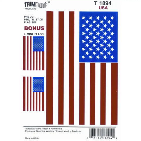 STICKER AMERICAN FLAG