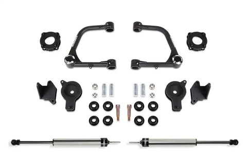 FABTECH K7089DL 3' UCA KIT W/UNIBALLS & FR SHK SPCR