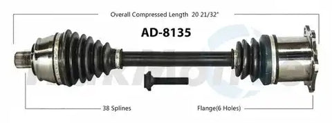 NEW CV AXLE